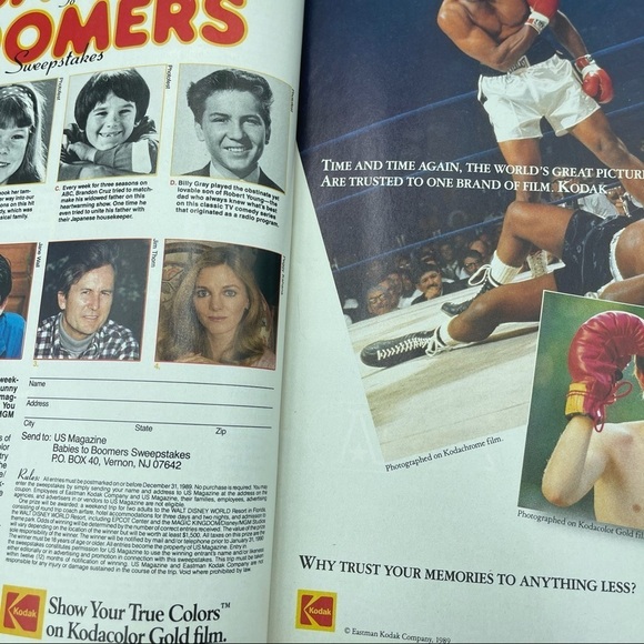 US Entertainment Magazine Arsenio Hall 1989 - Picture 6 of 7